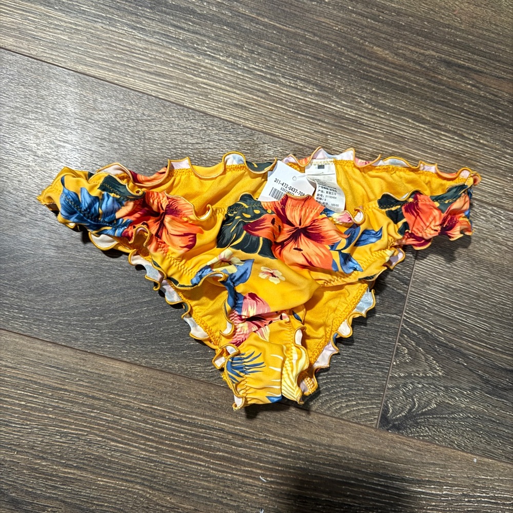 Hollister floral bikini bottoms BNWT